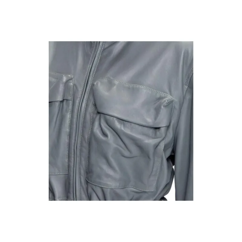 DIESEL L Wen Leather Field Jacket-4