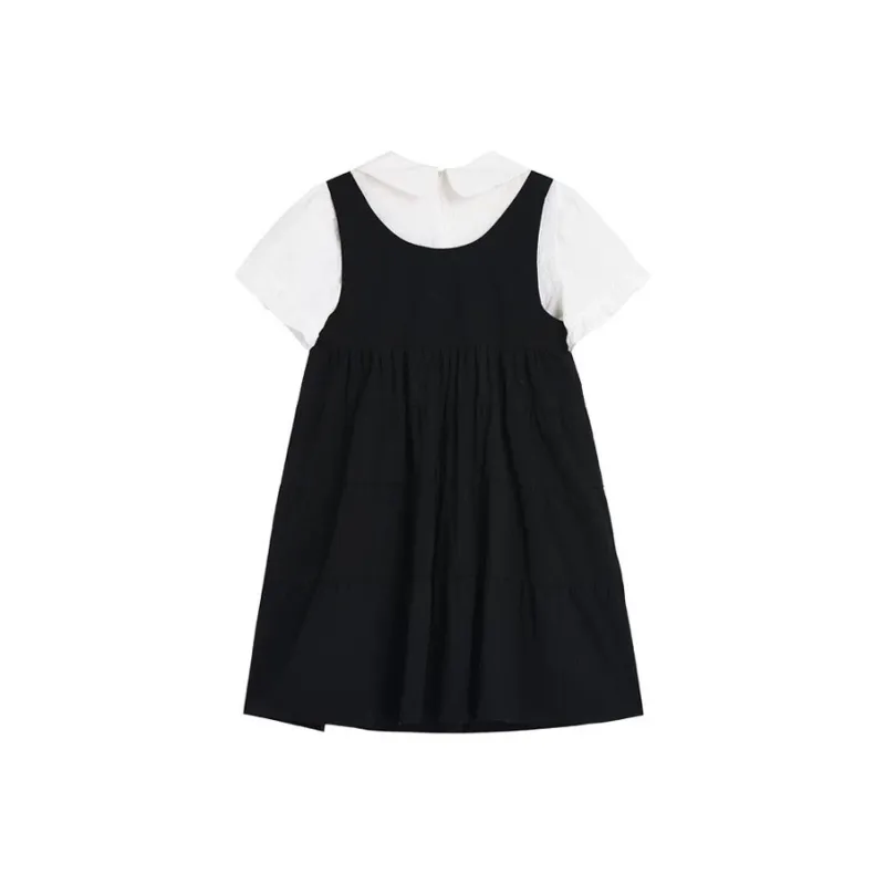 Mu Xiao Xin Short Sleeved Dress Women's-1