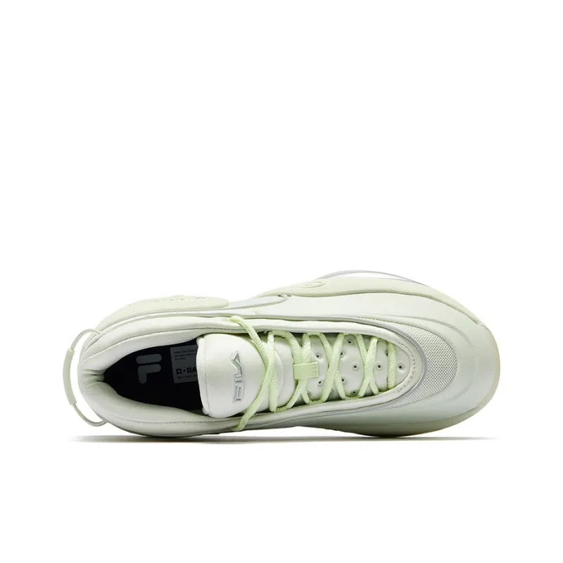FILA FUSION GH3 Coverage Slip Resistant Low Top Basketball Shoes Men's Canary Green-2