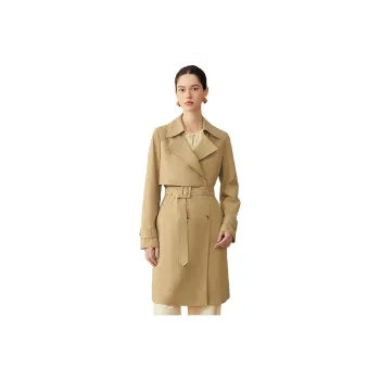 Yiner Trench Coat Women's Khaki