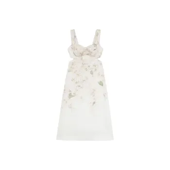Zimmermann Slip Dress Women's White