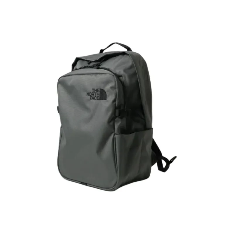 THE NORTH FACE Recycled Polyester Backpack Unisex Dark Gray-0