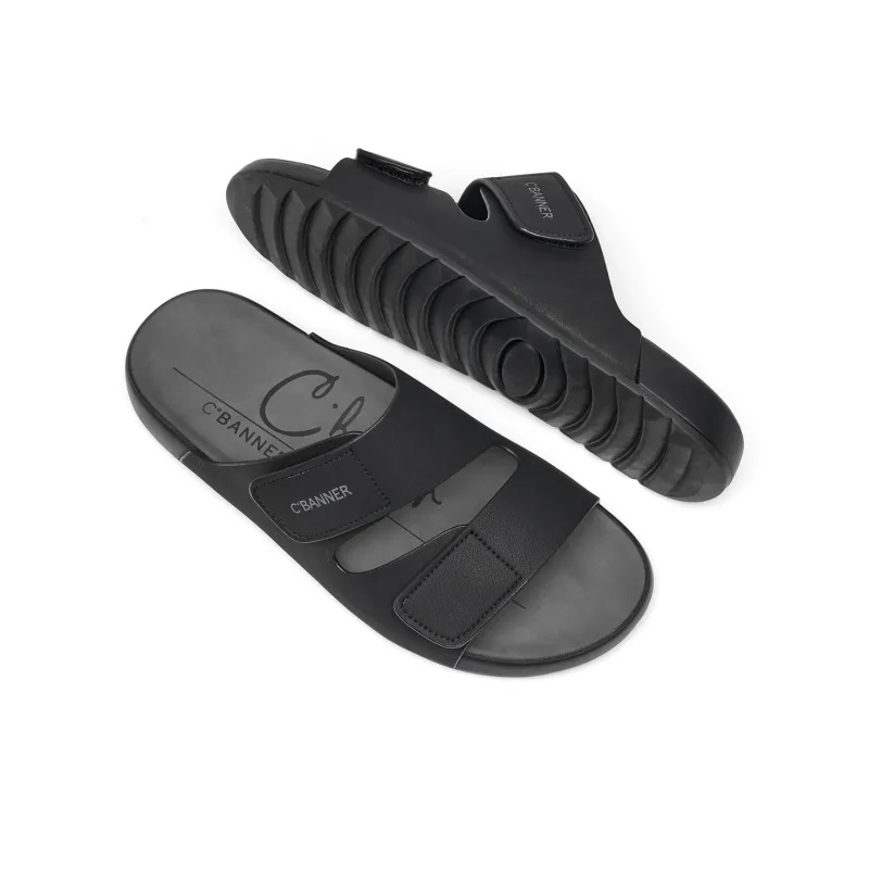 C°BANNER Slide Slippers Men's Black-3