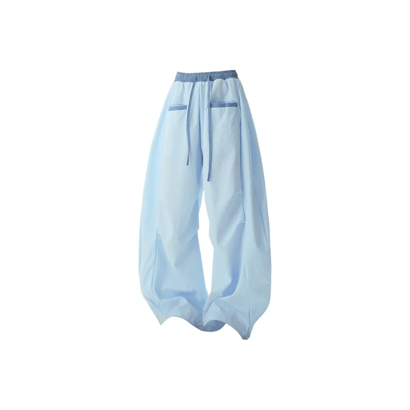 SCRM Casual Pants Unisex Light Blue-0