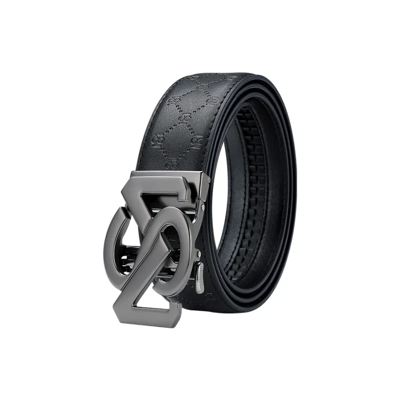 MILLIE'S Cow Split Leather Belts Men's Width  3.5cm-0