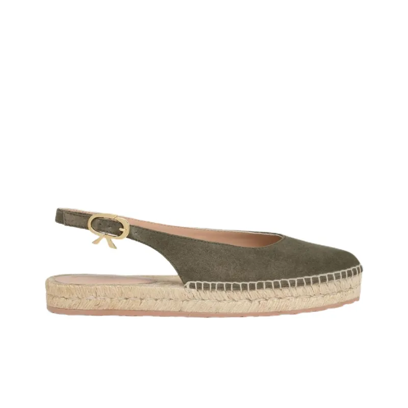 GIANVITO ROSSI Paz Casual Single Shoes Women's Green-1