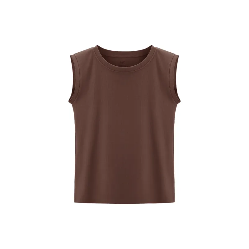 STW．SOTOWELL Lyocell Tencel Tank Top Women's-0
