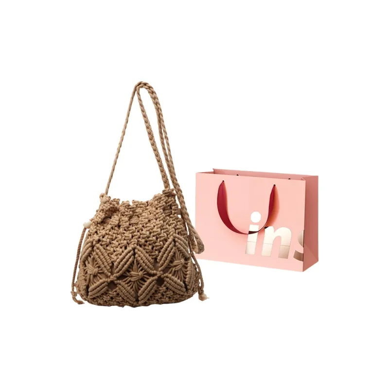 WHEELY BABY+ Rope Braiding Shoulder Bag Women's Multicolor-8
