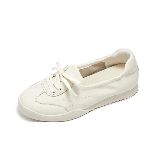 MILLIE'S Casual Single Shoes Women's Ecru-1