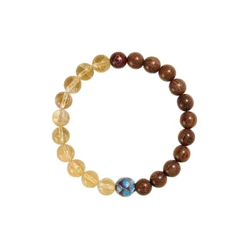 ZUIWENGLANGYASHANWENCHUANG Sandalwood Bracelets Unisex