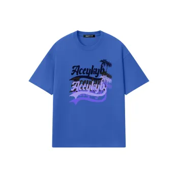 YK&YB T Shirts Unisex Royal Blue