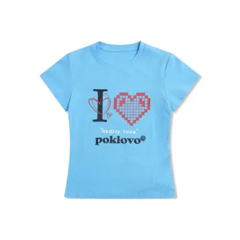 KYKW T Shirts Women's Blue