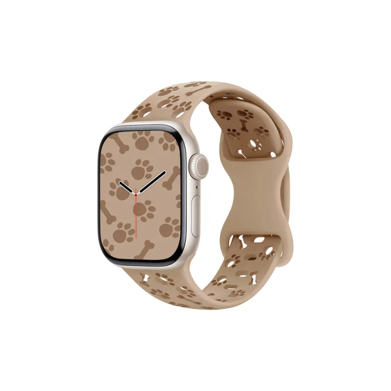 KVZUVUU Apple Compatibility Watch Band Silicone Material-18
