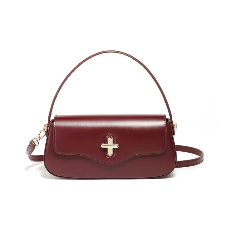 BLAKE FLEETO Cow Leather Shoulder Bag, Crossbody Bag, Handbag Women's Multicolor-2