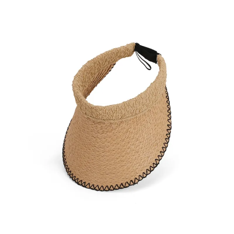 Cgediao Paper Reed Sun Protection Hats Women's-5