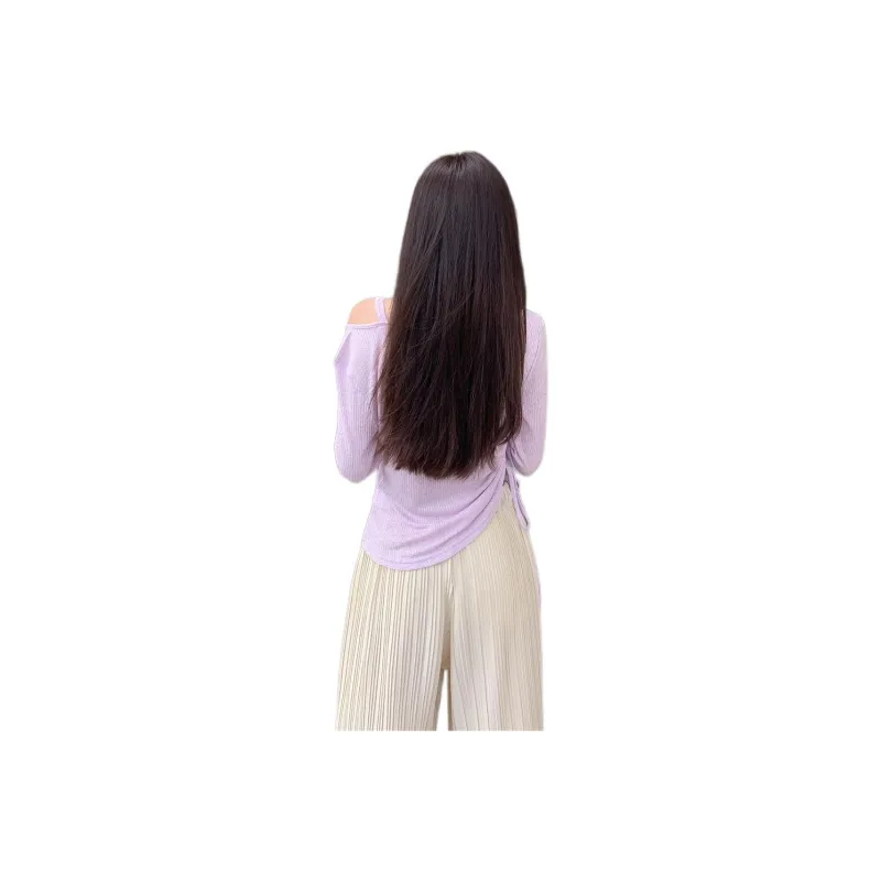 Mu Xiao Xin T Shirts Women's Purple-1