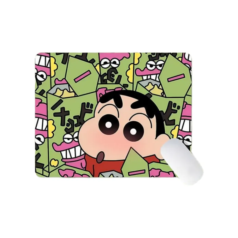 DANYIN Crayon Shin Chan Cartoon Cute Mouse Pad Women's Trumpets Office Table Mats For Computer Keyboard Protection-9
