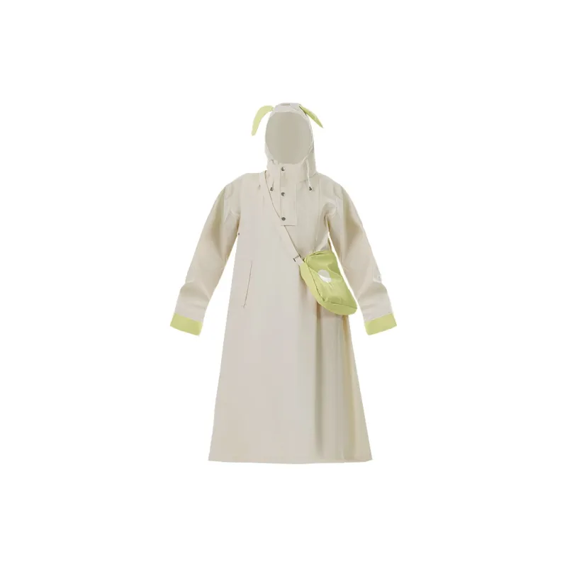 RAINFREEM Long Cute Style Raincoat-4