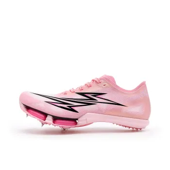 Dynamic Power Cushioning, Abrasion Resistant Coverage, Rebound Low Top Sprint Running Shoes Unisex Romantic Pink