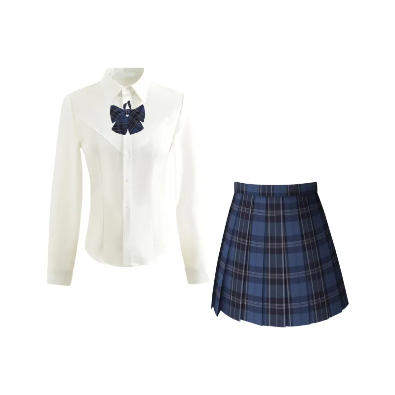 SHENBEI JK Two Piece Skirt Sets Women's-0