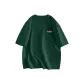 [Heavyweight 100% cotton]Forest Green (Staring Cat Chest Logo)