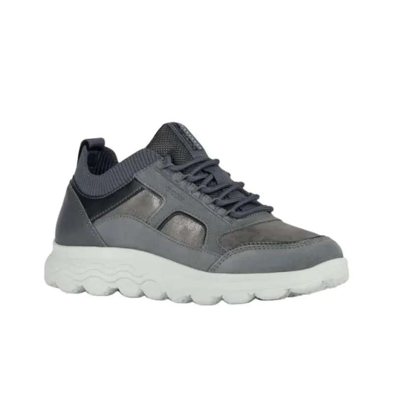 GEOX Spherica Slip Resistant Low Top Casual Shoes Women's Gray-1