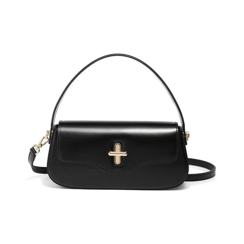 BLAKE FLEETO Cow Leather Shoulder Bag, Crossbody Bag, Handbag Women's Multicolor-0