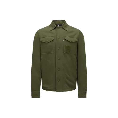 Moncler Shirt Men's Olive Green