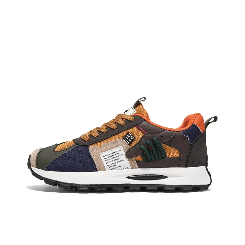 Colorful Creations Slip Resistant, Breathable, Lightweight, Height Increasing Low Top Casual Shoes Men's-1