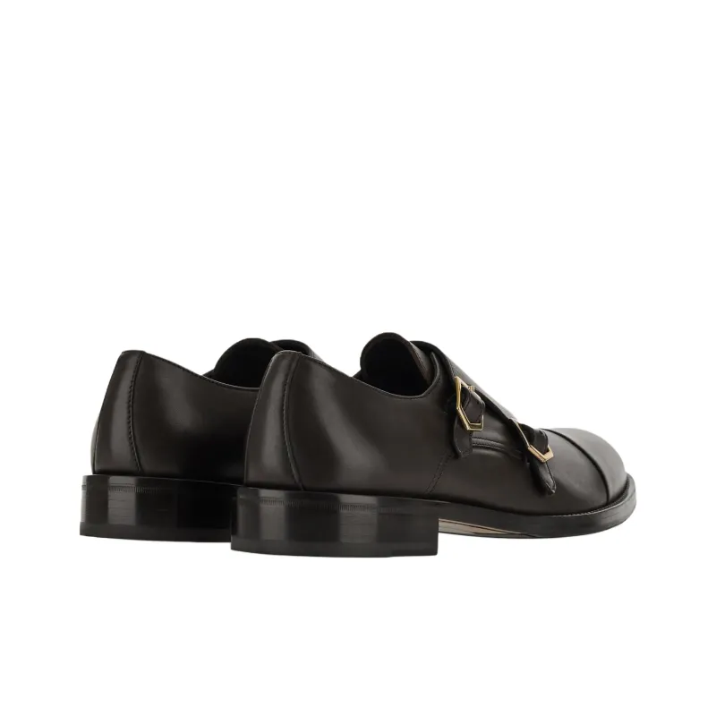 Canali Dress Shoes Men Low Top Brown-2
