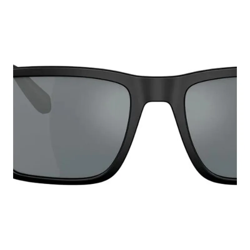 EMPORIO ARMANI Acetate Rectangular Sunglasses Unisex Black-1