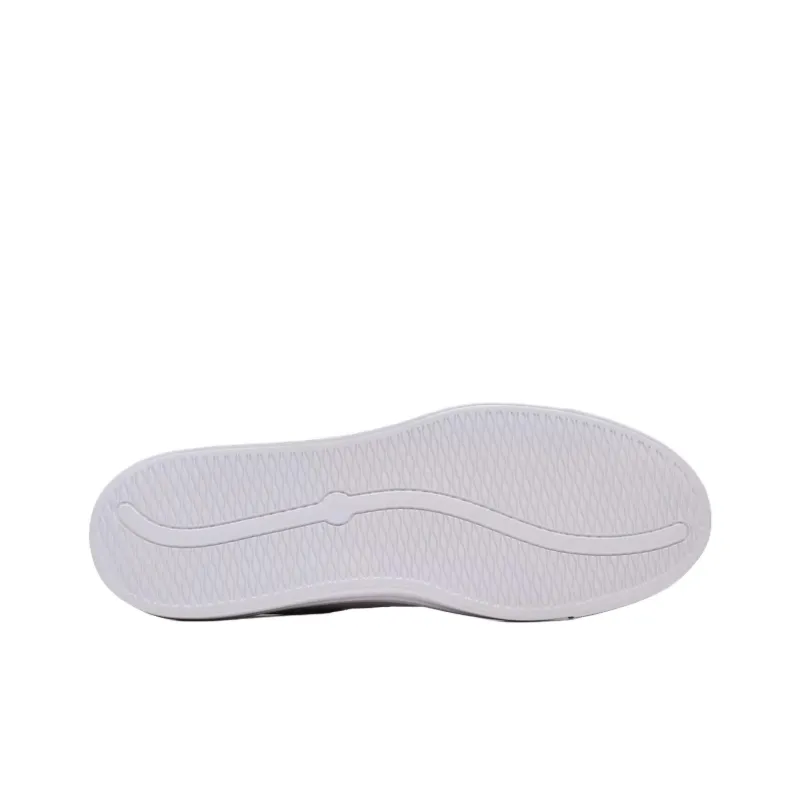 Clarks Makea Court Low Top Skateboard Shoes Women's White-5
