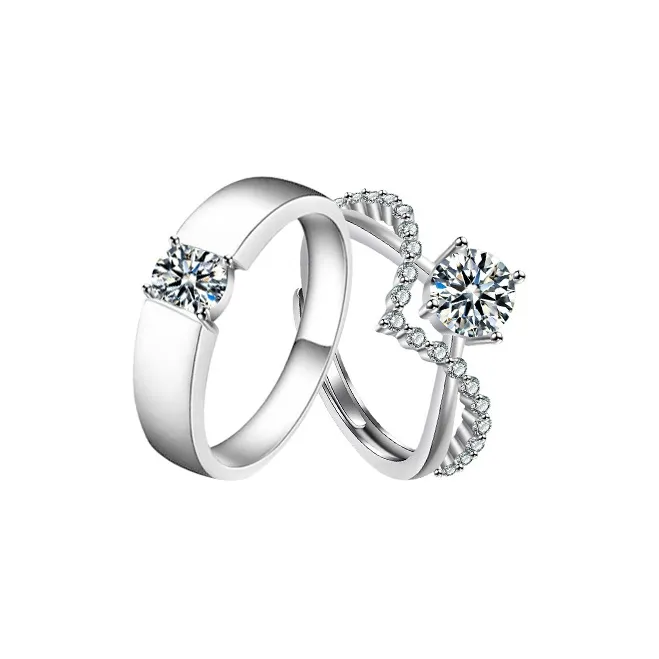 YUOFFICIAL S999 Fine Silver Rings Unisex-0