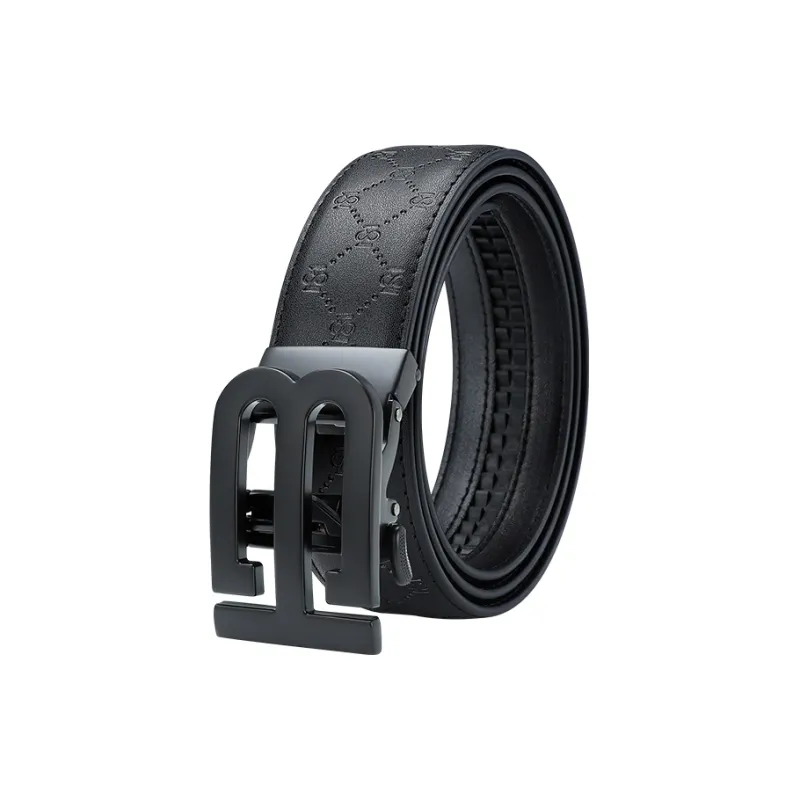 MILLIE'S Cow Split Leather Belts Men's Width  3.5cm-0