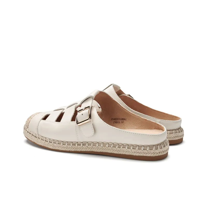 PT'SON Rubber Sole Abrasion Resistant Closed Toe Slippers Women's-4