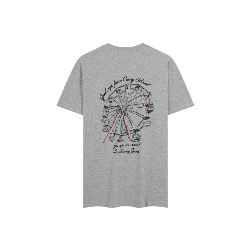 Tommy Hilfiger T Shirts Men Gray Q13-1