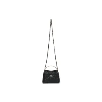 CHANEL Chain One Shoulder Handbag Women's Black