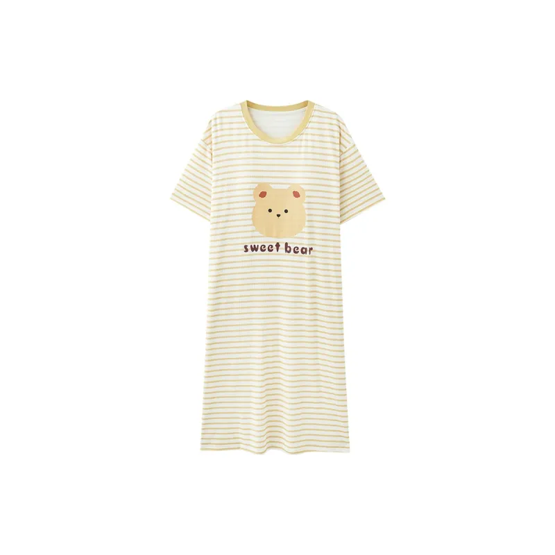 Cotton Gene Women's Nightgowns-0