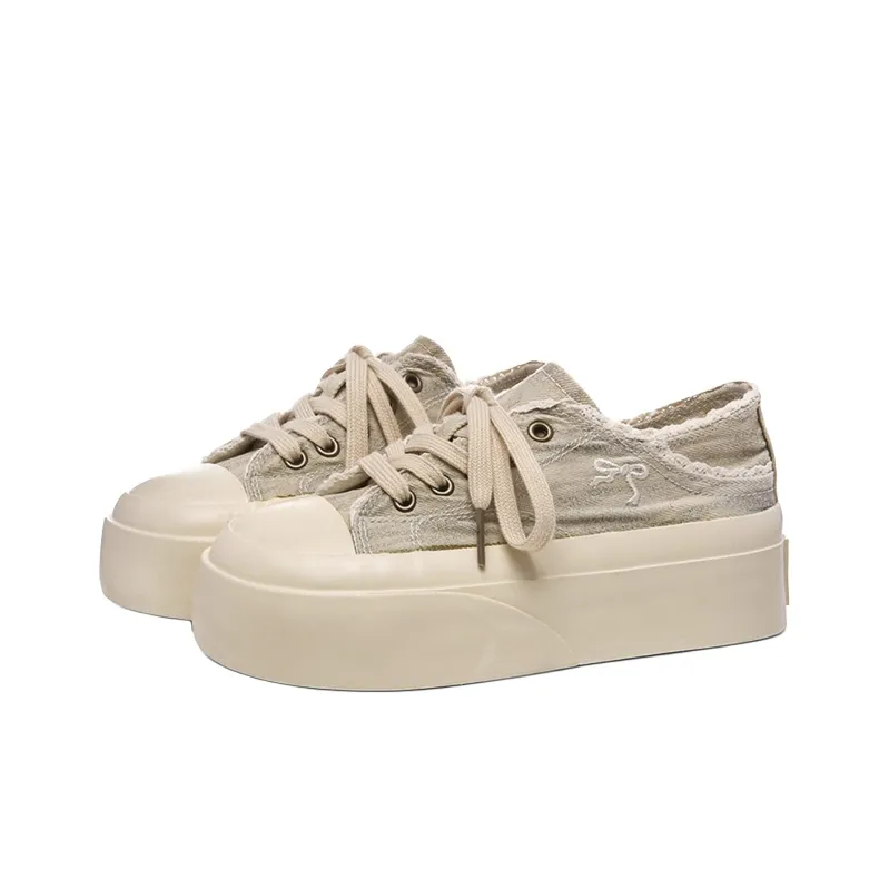 PIPI PURPLE Low Top Canvas Shoes Women's-6