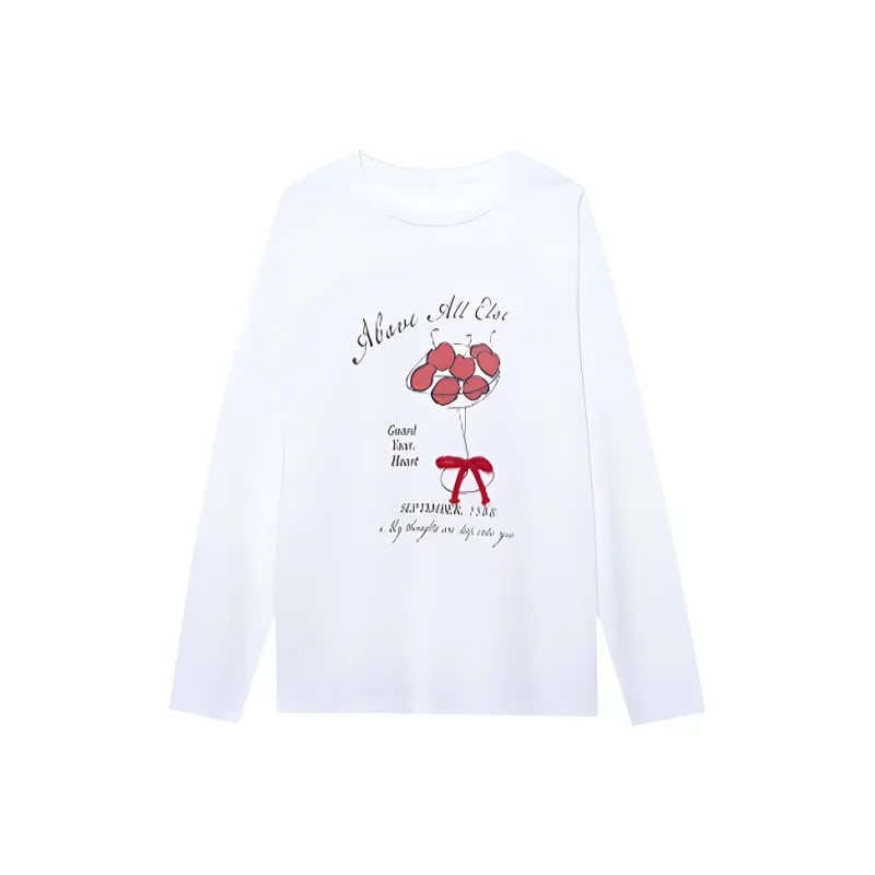 CHARM PICK T-Shirts Women's White-0