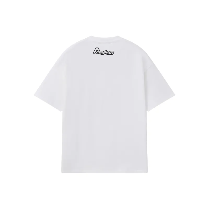 YK&YB T Shirts Unisex White-4