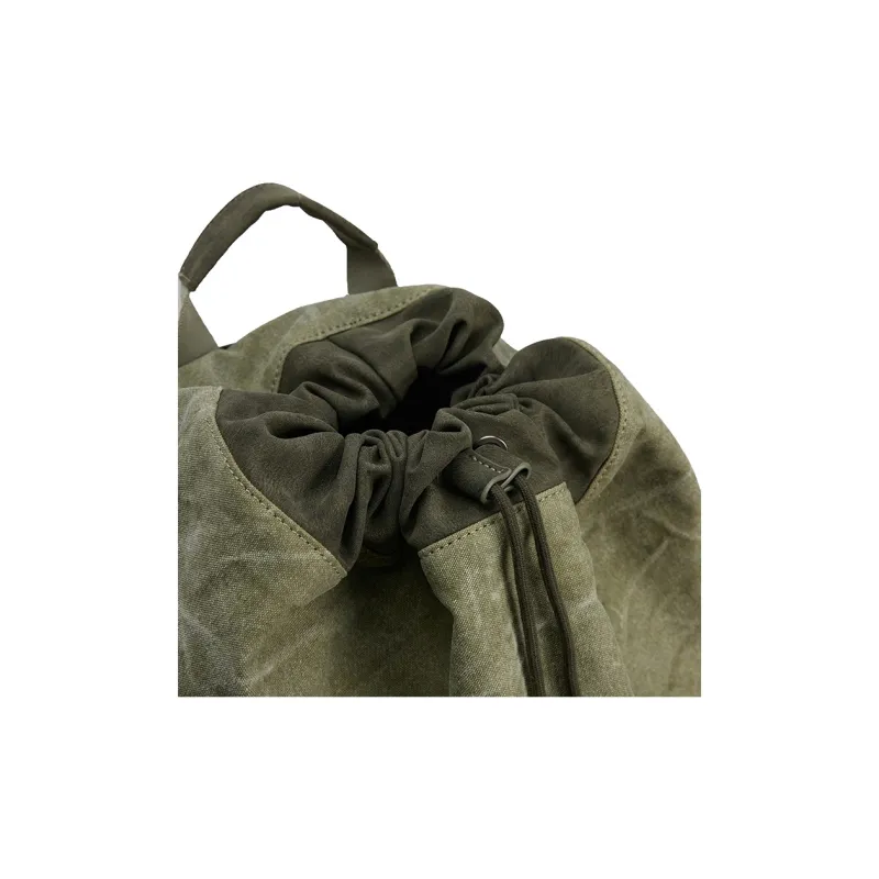 URBAN REVIVO Fabric Backpack Tubas Men's Gray-3