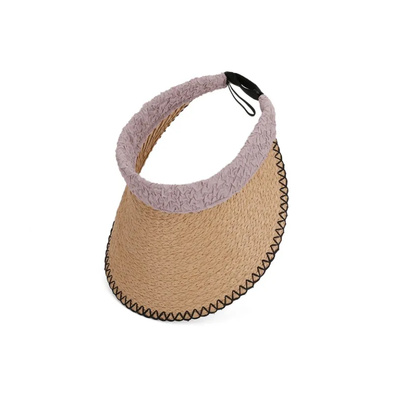 Cgediao Paper Reed Sun Protection Hats Women's-7
