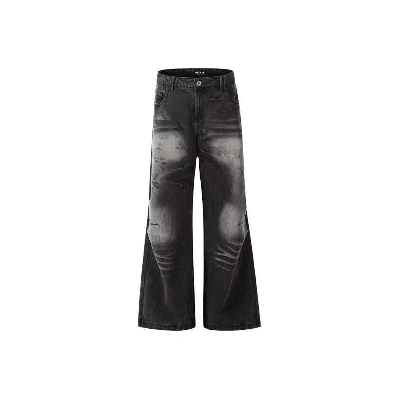 HKRXEC Jeans Men Black-0