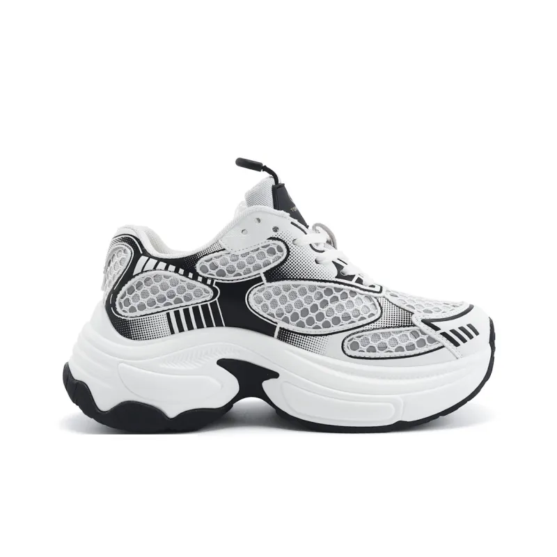 TOM TAILOR Height Increasing, Breathable, Lightweight Low Top Chunky Sneakers Women's-1