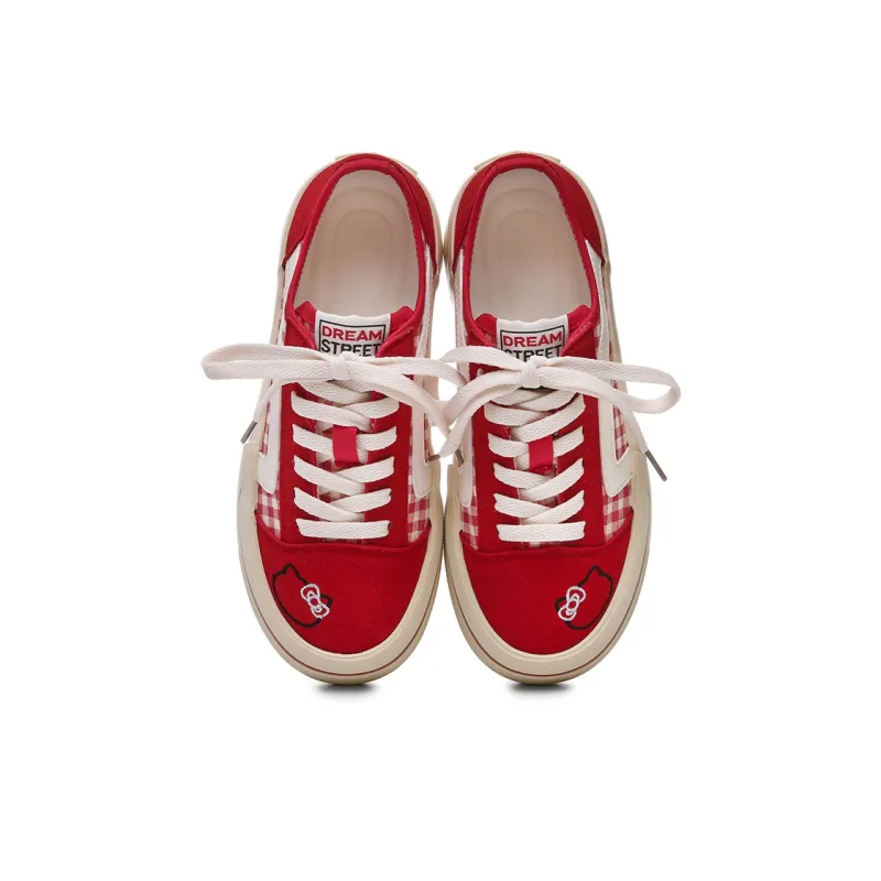 Cob Slip Resistant, Lightweight, And Breathable Low Top Skateboard Shoes Women's-7