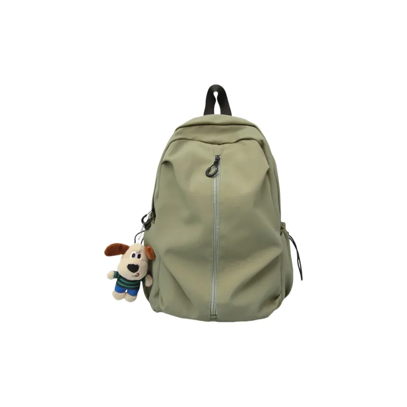 Gerlanx Nylon Backpack Tubas Unisex White/Black/Burgundy/Green-13