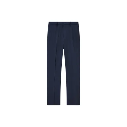 Jiumuwang men's pants expert Convenience Suit Pants Suit Trousers Men Navy Blue+Fitted Version