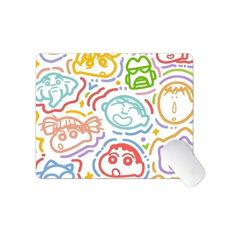 DANYIN Crayon Shin Chan Cartoon Cute Mouse Pad Women's Trumpets Office Table Mats For Computer Keyboard Protection-10