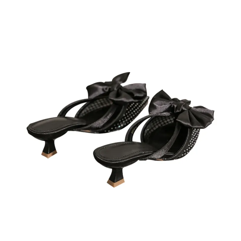 TADSW Rubber Sole Slip Resistant Closed Toe Slippers Women's-5